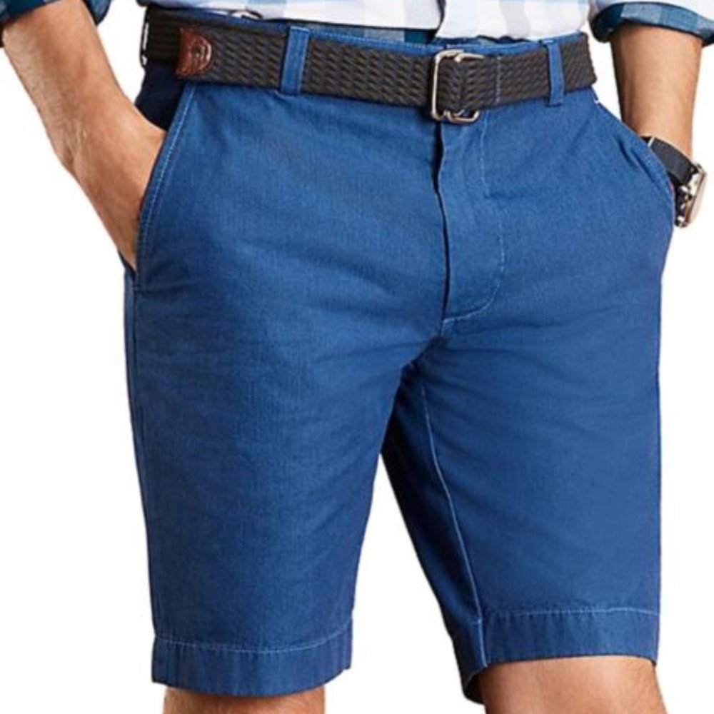 BROOKS BROTHERS Garment-Dyed Oxford Shorts